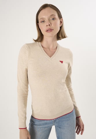 Pullover V-Neck Knitted Pullover