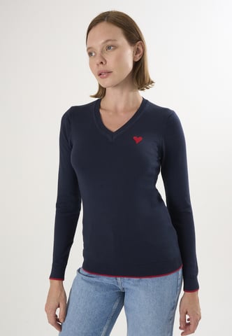 Pullover V-Neck Knitted Pullover