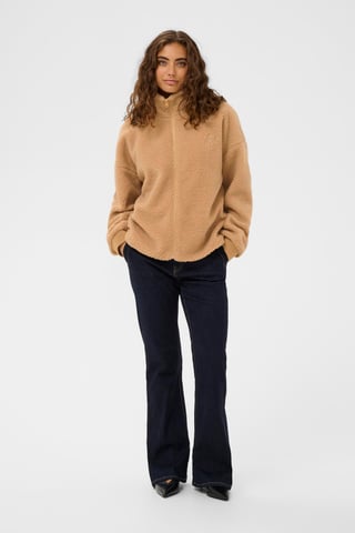 Jas CUtally Jas Relaxed fit beige