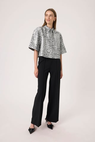 SLPricilla Shirt SS Shirt with short sleev Loose fit