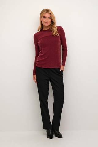 KAolga Mesh Top Blouse with long sleeve Regular fit