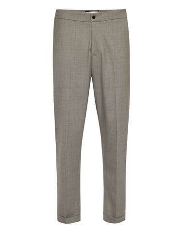 Wool Wide Leg Trousers