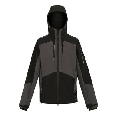 Regatta Professional Mens Stretch 3 Layer Soft Shell Jacket (Slate Grey/Black)