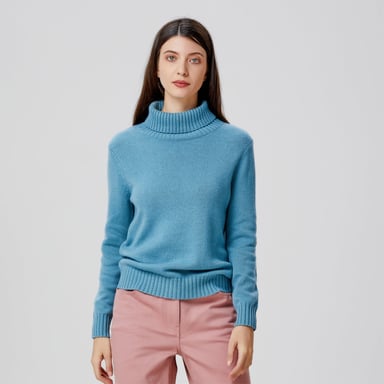 Turtle neck jumper