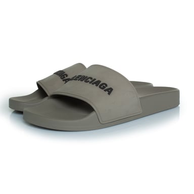 Balenciaga Pool slide bi.rub.lo in grey