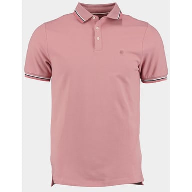 Bos Bright Blue Polo korte mouw jesse polo contrast collar 24108je24bo/771 mauve