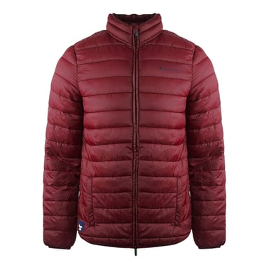 Aquascutum Mens Logo Padded Jacket (Red)