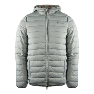 Aquascutum Mens London Quilted Logo Jacket (Grey)