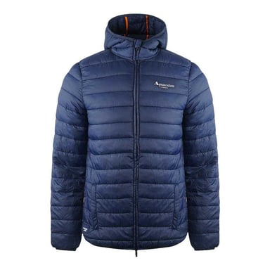 Aquascutum Mens London Quilted Logo Jacket (Navy Blue)