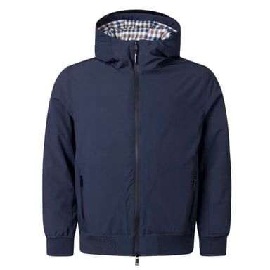 Aquascutum Mens Active Hooded Jacket (Navy)