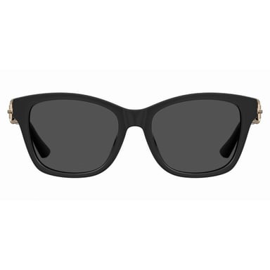 Moschino Unisex Adult Buckle Detail Sunglasses (Black)