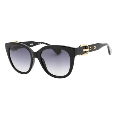 Moschino Womens/Ladies Buckle Sunglasses (Black)