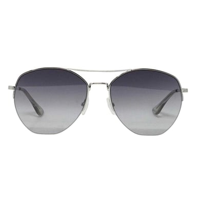 Calvin Klein Mens Smoke Sunglasses (Silver)
