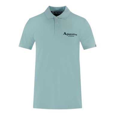 Aquascutum Unisex Adult London 1851 Polo Shirt (Light Blue)