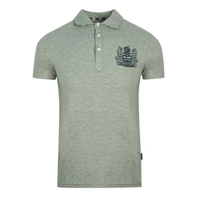 Aquascutum Unisex Adult Aldis Chest Logo Polo Shirt (Grey)