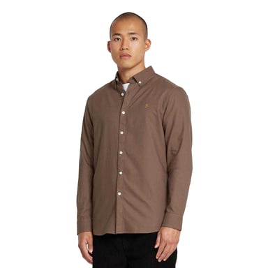 Farah Mens Brewer Slim Shirt (Grey)