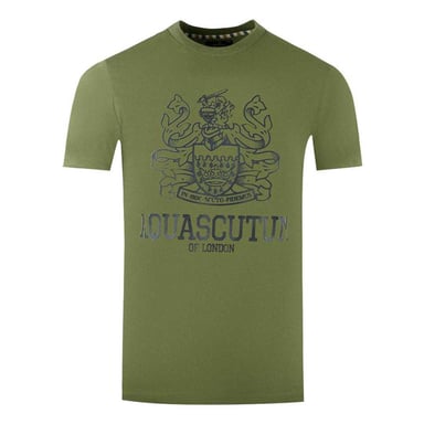 Aquascutum Mens London Aldis T-Shirt (Army Green)