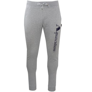 Aquascutum Mens Logo Jogging Bottoms (Grey)