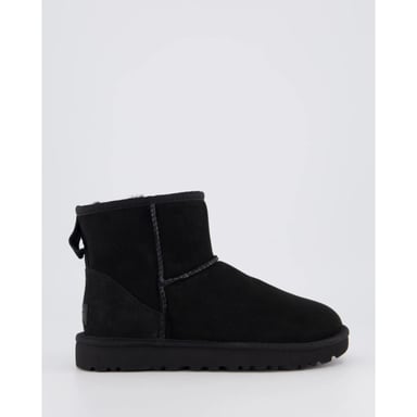Classic Mini Ii Logo Detail Boots in Black