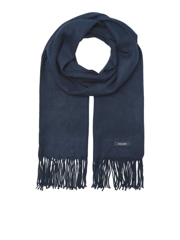 Jack & Jones Solid Woven Mens Scarf Navy Blazer