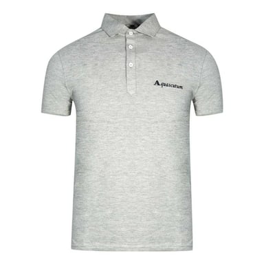 Aquascutum Unisex Adult Signature Logo Polo Shirt (Grey)