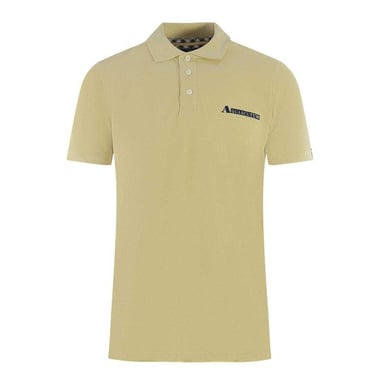 Aquascutum Unisex Adult Boxed Logo Polo Shirt (Beige)