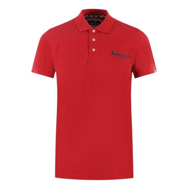 Aquascutum Unisex Adult London Classic Polo Shirt (Red)
