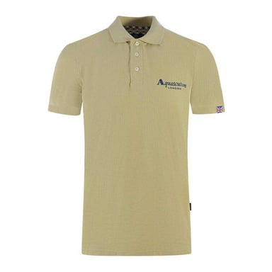 Aquascutum Unisex Adult London 1851 Polo Shirt (Beige)