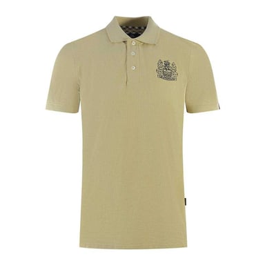 Aquascutum Unisex Adult Branded Sleeve Polo Shirt (Beige)