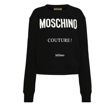 Moschino Mens Couture Milano Sweatshirt (Fuchsia)