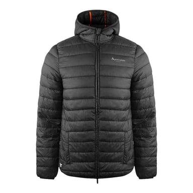 Aquascutum Mens London Quilted Logo Jacket (Black)