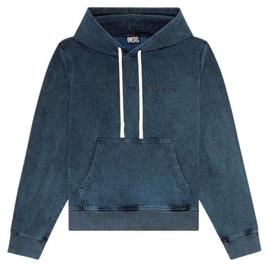 Diesel Mens Faded Hoodie (Dark Grey)