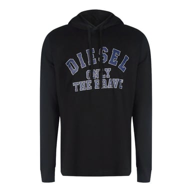 Diesel Unisex Adult The Brave Logo Hoodie (Black)