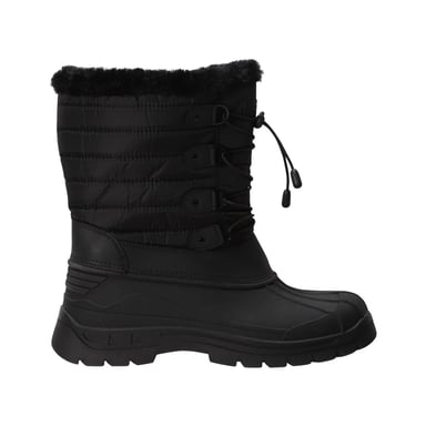 Mountain Warehouse Womens/Ladies Whistler Adaptive Snow Boots (Black)