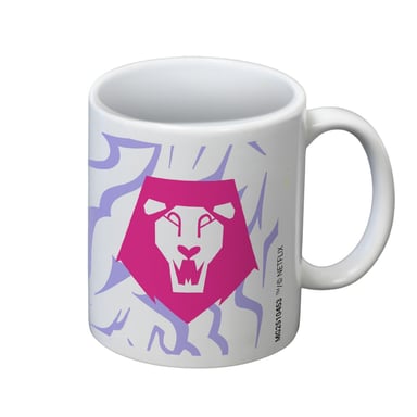 K-Pop Demon Hunters Saja Boys Mug (White/Pink)