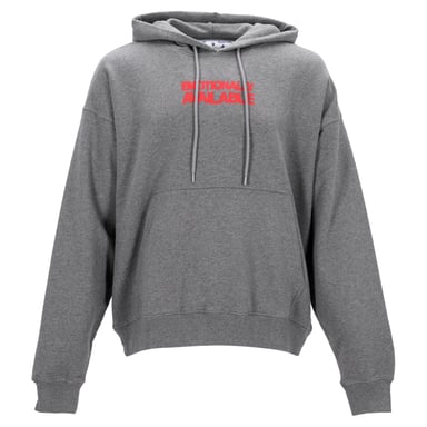 Off-White Hoodie grey with print
