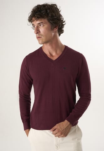 Pullover V-Neck Sweater