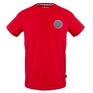 Aquascutum Mens London Circle Logo T-Shirt (Red)