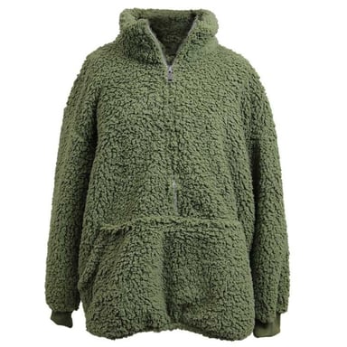 Unique Living hoodie willow winter green -60x67cm