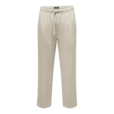 Only & Sons Onssinus loose visc linnen zand