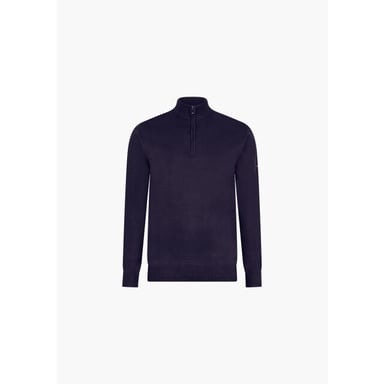 Black Donkey Luxury zip sweater i black