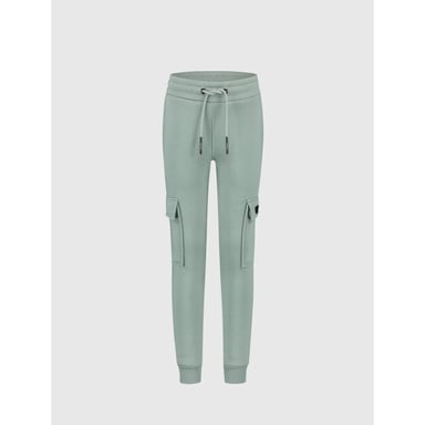 Ballin Amsterdam Sweat broek regular fit donker mint