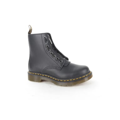 Dr. Martens 1460 Pascal Front Zip Black Boots