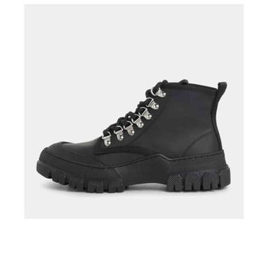 Garment Project Twig high gpw2395 999 black rubberized leather