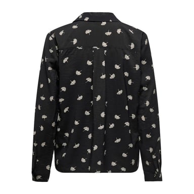 Jacqueline de Yong Camille l/s loose v-neck shirt