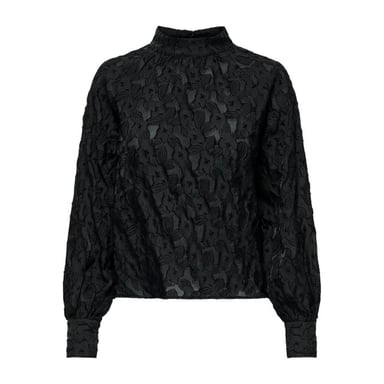 Jacqueline de Yong Vinny l/s v-neck volume top