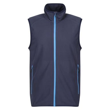 Regatta Mens Navigate Fleece Gilet (Navy/French Blue)