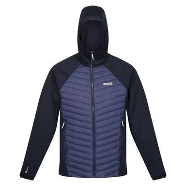 Regatta Mens Andreson VII Hybrid Lightweight Padded Jacket (Navy)