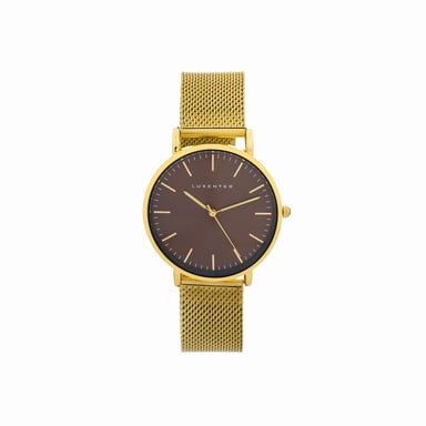 Luxenter watch finished in 18k yellow gold - Lici