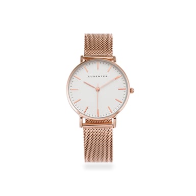 Luxenter watch finished in 18K rose gold - Faraia